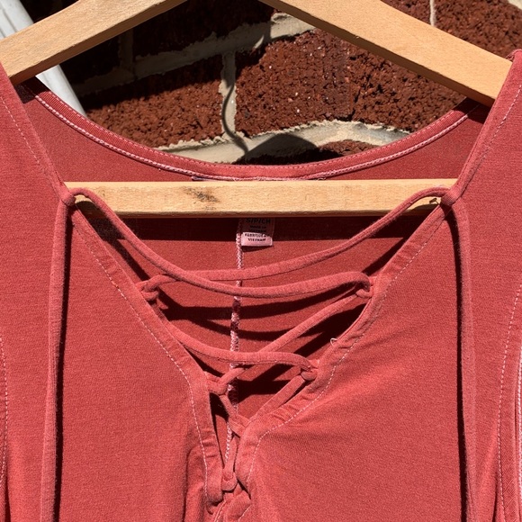 American Eagle Suede Tank Top - Picture 4 of 9
